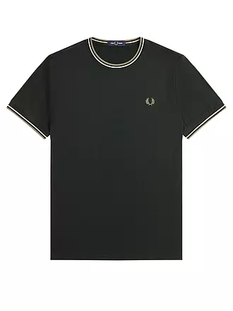 FRED PERRY | T-Shirt | dunkelgrün